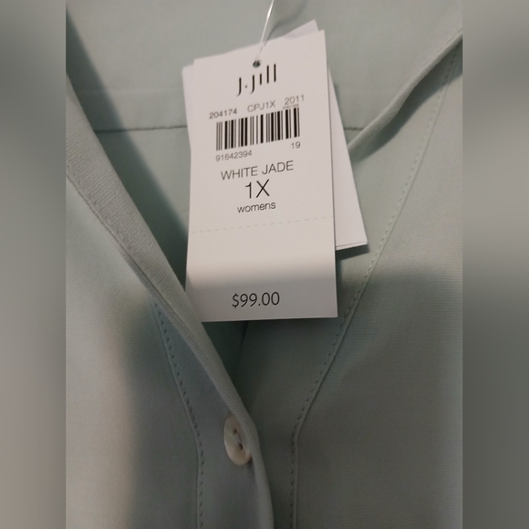 NWT Womens J.Jill button down blouse - Picture 3 of 9